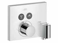 hansgrohe Axor ShowerSelect Square Thermostat 36712000, Unterputzthermostat, 2