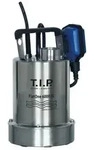 T.I.P. Pool Drainagetauchpumpe - Edelstahl, 6.000 l/h, Flachabsaugend, 6 m