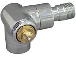Oventrop Thermostatventil Baureihe E 1163452 1/2", Winkeleck, links, verchromt
