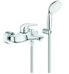 Grohe Eurostyle Wannenarmatur 2372930A chrom, mit Wannenset, Hebel geschlossen