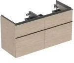 Geberit iCon Doppelwaschtisch-Unterschrank 502309JH1 118,4x61,5x47,6cm, 4...