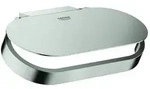 Grohe Selection WC-Papierhalter 41069DC0 supersteel, mit Deckel, Wandmontage,