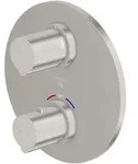 Steinberg Serie 260 Fertigmontageset 10041333BN f&uuml;r Unterputzthermostat, Brushed