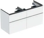 Geberit iCon Doppelwaschtisch-Unterschrank 502309012 118,4x61,5x47,6cm, 4...