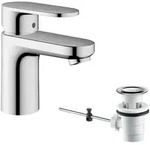 hansgrohe Vernis Blend Waschtischarmatur 71550000 chrom, Wasserhahn