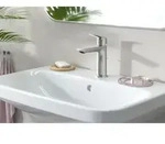 hansgrohe Logis Waschtischarmatur 71251000 mit Zugstangen-Ablaufgarnitur, chrom