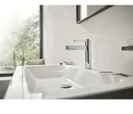 hansgrohe Finoris 110 Waschtischarmatur 76024000 mit Push-Open Ablaufgarnitur,