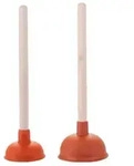 Ausgussreiniger P&ouml;mpel Saugglocke 115 mm, mit Holzstiel 35 cm, Gummi