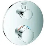Grohe Grohtherm Fertigmontageset 24075000 UP-Brause-Thermostat, chrom
