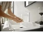 hansgrohe Finoris 110 Waschtischarmatur 76023700 mit Push-Open Ablaufgarnitur,