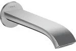hansgrohe Finoris Wanneneinlauf 75410000 Wandmontage, Ausladung 202mm, chrom