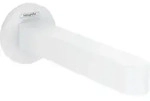 hansgrohe Finoris Wanneneinlauf 76410700 Wandmontage, Ausladung 174mm, mattwei&szlig;