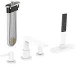hansgrohe Finoris Fertigmontageset 76444700 4-Loch-Wannenrandarmatur, mit sBox,