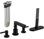 hansgrohe Finoris Fertigmontageset 76444670 4-Loch-Wannenrandarmatur, mit sBox,