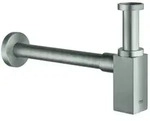 Grohe Geruchsverschluss 40564DC0 1 1/4", eckig, Messing, supersteel