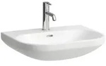 Laufen Lua Waschtisch H8110830001041 60x46cm, wei&szlig;, mit &Uuml;berlauf, mit 1 Hahnloch