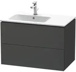 Duravit L-Cube Waschtisch-Unterschrank LC629104949 82x48,1x55cm, 2 Schubk&auml;sten,
