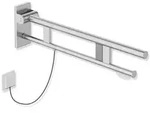 Hewi System 900 St&uuml;tzklappgriff 900.50.139XA Ausladung 750 mm, Edelstahl matt