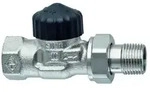 Heimeier Thermostat Ventiluntetreil 220204000 Durchgang 1", Rotguss vernickelt