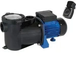 T.I.P. Poolpumpe - Filter-/Umw&auml;lzpumpe mit Vorfilter und Timer, 40 m3 Becken, 