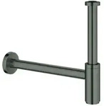 Grohe Geruchsverschluss 28912AL0 1 1/4", Messing, hard graphite geb&uuml;rstet