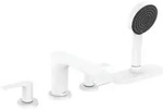 hansgrohe Vivenis Fertigmontageset 75444700 4-Loch-Wannenrandarmatur, mit sBox,