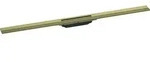 hansgrohe RainDrain Flex Duschrinne 56046140 100cm, Fertigset, k&uuml;rzbar, brushed