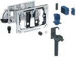 Geberit Modul 115050212 hochglanz verchromt, mit automatischer Ausl&ouml;sung und