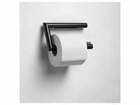 Keuco Reva Toilettenpapierhalter 12862370000 schwarz matt, offene Form,...