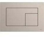 TECEvelvet WC-Bet&auml;tigungsplatte 9240733 f&uuml;r Zweimengentechnik, Beige Arizona /