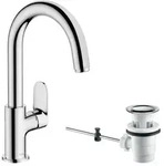 hansgrohe Vernis Blend Waschtischarmatur 71554000 chrom, Wasserhahn