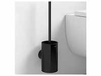 Keuco Reva Toilettenbürstengarnitur 12864379000 schwarz matt, Wandmodell