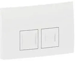 Geberit Delta 25 Square Bet&auml;tigungsplatte 115135115 wei&szlig;-alpin, f&uuml;r
