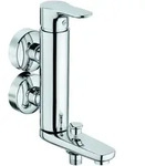 Kludi Objekta Wannenarmatur 364890575 chrom, vertikale Blockarmatur