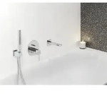 Grohe Plus Wanneneinlauf 13404003 Wandmontage, Ausladung 16,8cm, chrom