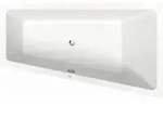 Duravit No. 1 Trapez-Badewanne 700509000000000 170 x 100 x 46 cm, Einbauversion, mit