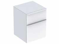 Geberit Smyle Square Seitenschrank 500357001 45x60x47cm, mit 2 Schubladen, weiß
