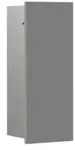 Emco Asis Pure Unterputz-Toilettenb&uuml;rsten-Modul 975551505 170x435mm, Anschlag
