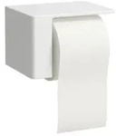 LAUFEN Val Papierrollenhalter H8722807570001 rechts, 17x13x11,5cm, wei&szlig; matt