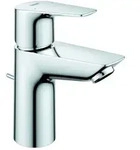 Grohe BauEdge Waschtischarmatur 23328001 1/2", S-Size, mit Ablaufgarnitur, chrom