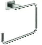 Grohe Essentials Cube Handtuchring 40510DC1 verdeckte Befestigung, supersteel