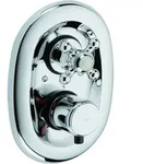 Kludi 1926 Fertigmontageset 517200520 Unterputz-Thermostat, Kreuzgriff, mit