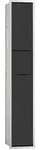 Emco Asis G&auml;ste-WC-Modul 976027570 Papierhalter, Toilettenb&uuml;rstengarnitur
