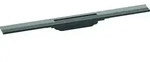 hansgrohe RainDrain Flex Duschrinne 56043340 70cm, Fertigset, k&uuml;rzbar, brushed black