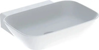 Geberit 505040016, Geberit One Aufsatz-Waschtisch 505040016 50x42,5cm, Schalenform,