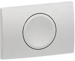 Geberit Delta 15 Round Bet&auml;tigungsplatte 115120465 mattverchromt, f&uuml;r