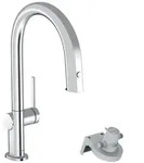 hansgrohe Aqittura M91 K&uuml;chenarmatur 76803000 Ausziehauslauf, 1jet, chrom