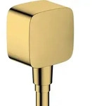 hansgrohe Fixfit Wandanschluss 26457990 ohne Kugelgelenk, mit...