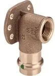 Viega Sanpress Wandscheibe 107345 15 mm x Rp 1/2, Rotguss oder Siliziumbronze,
