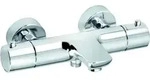 Kludi Objekta Wannenarmatur 352010538 chrom, Aufputz Thermostat